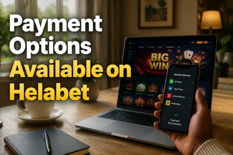 Payment Options Available on Helabet